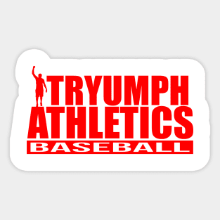 The Baseball Tee Sticker